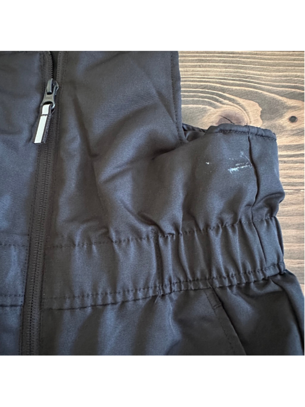 Boys Swisstech Snow Bibs Puffer Ski Pants Black Reflective Size M 8 - Picture 5 of 8